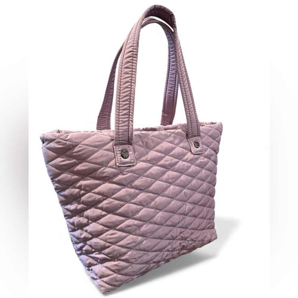 Girlfriend Gear Collection XIIX Lavender Quilted Tote Bag 13”-17”L x 12”H NWOT - Picture 11 of 16